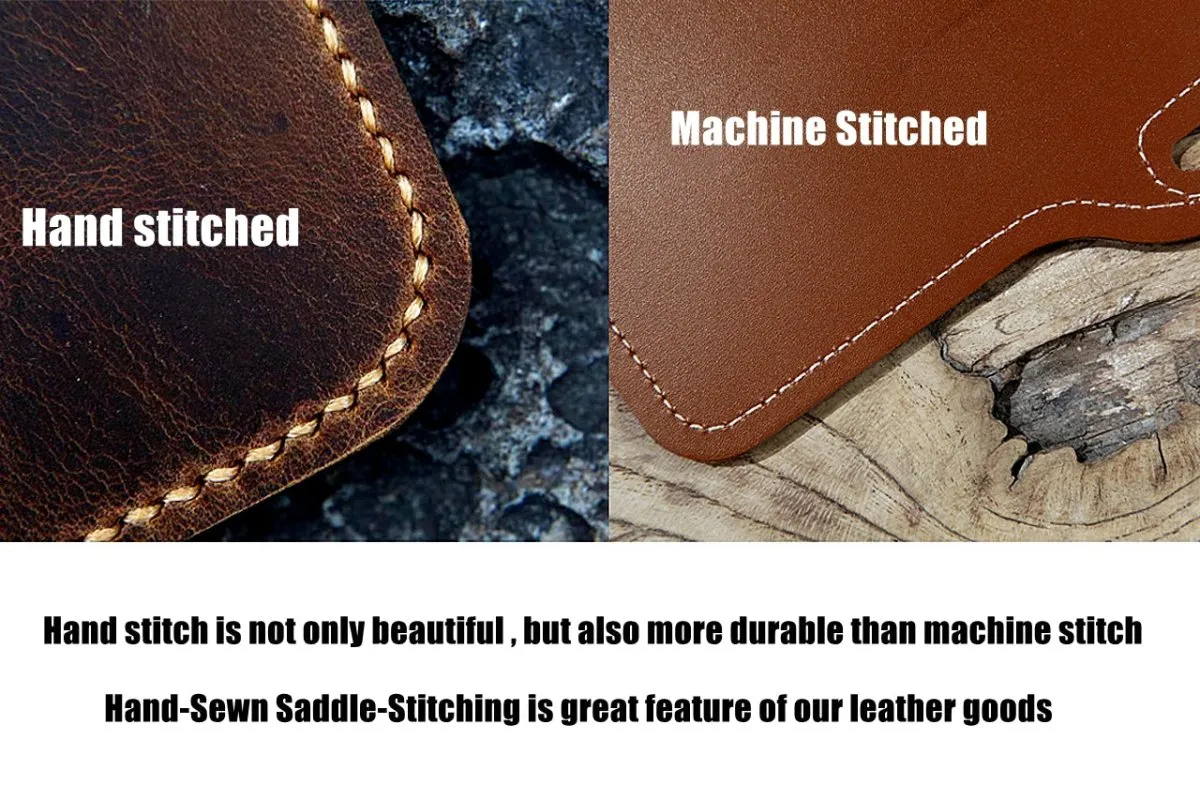 Handmade leather macbook sleeve case for 2024 macbook pro 13 15