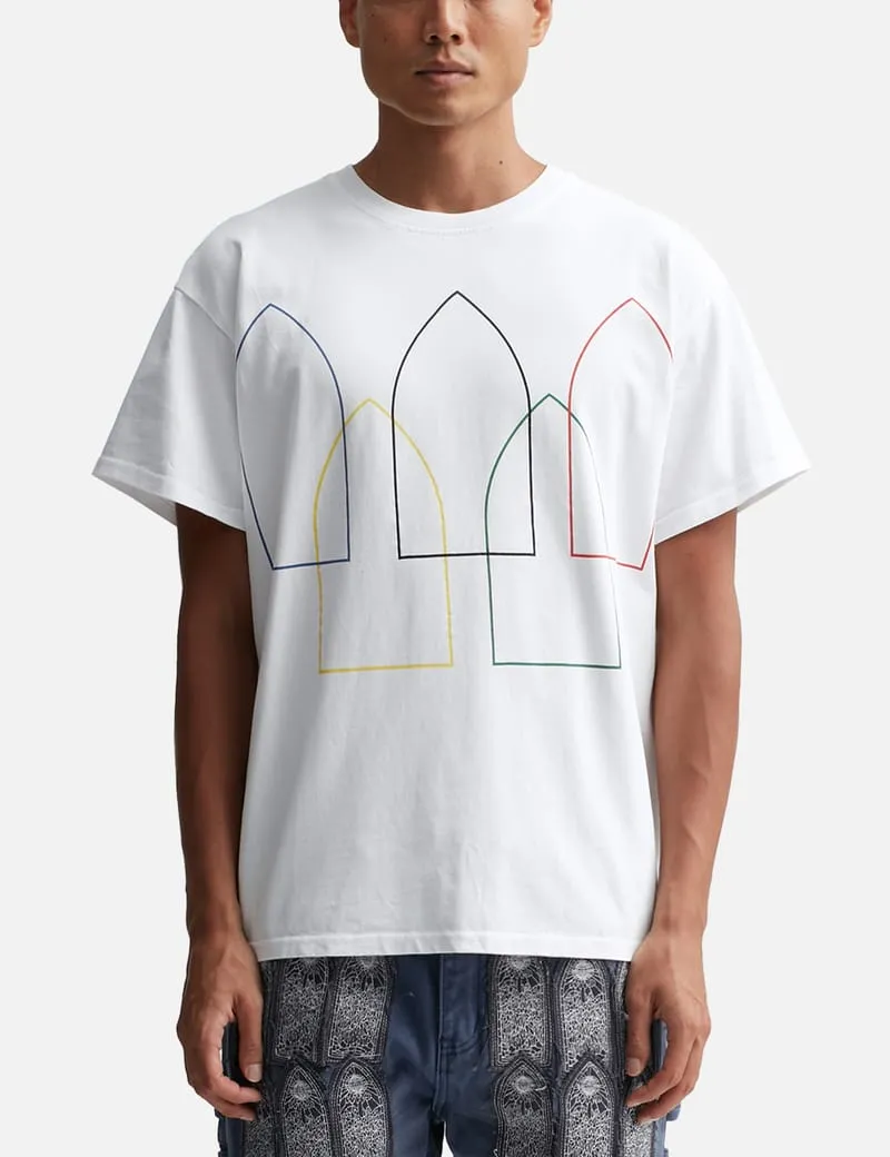 INTERWOVEN WINDOWS SHORT SLEEVE
