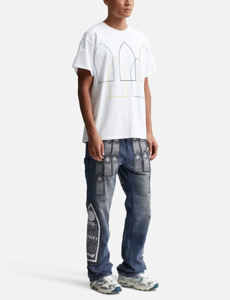 INTERWOVEN WINDOWS SHORT SLEEVE