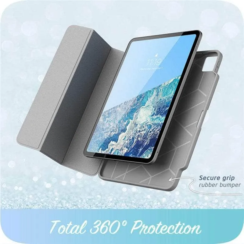 iPad Pro 12.9 2022 i-Blason Cosmo Full-Body Trifold Stand