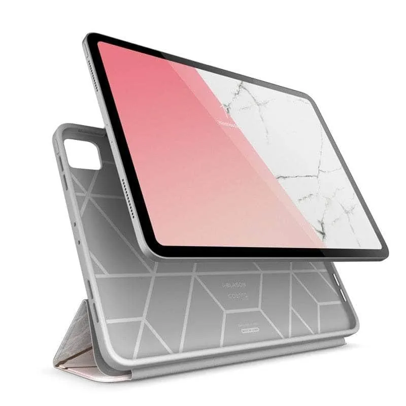 iPad Pro 12.9 2022 i-Blason Cosmo Full-Body Trifold Stand