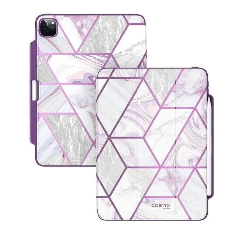 iPad Pro 12.9 2022 i-Blason Cosmo Full-Body Trifold Stand