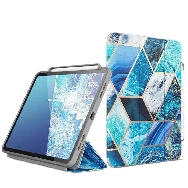 iPad Pro 12.9 2022 i-Blason Cosmo Full-Body Trifold Stand