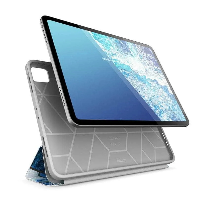 iPad Pro 12.9 2022 i-Blason Cosmo Full-Body Trifold Stand