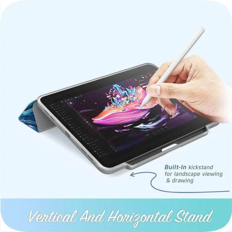 iPad Pro 12.9 2022 i-Blason Cosmo Full-Body Trifold Stand