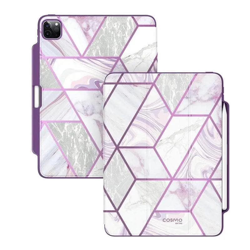 iPad Pro 12.9 2022 i-Blason Cosmo Full-Body Trifold Stand