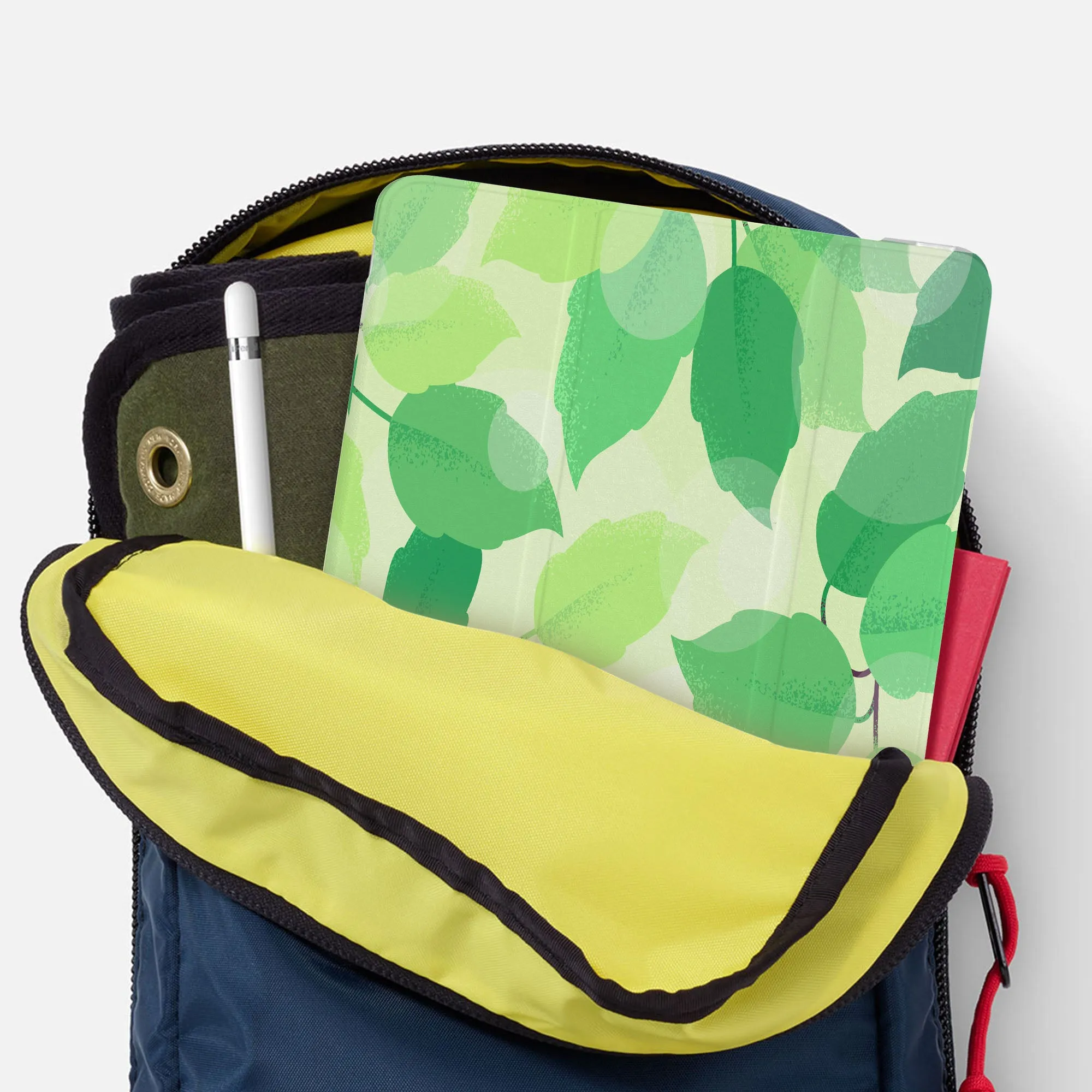 iPad SeeThru Case - Leaves
