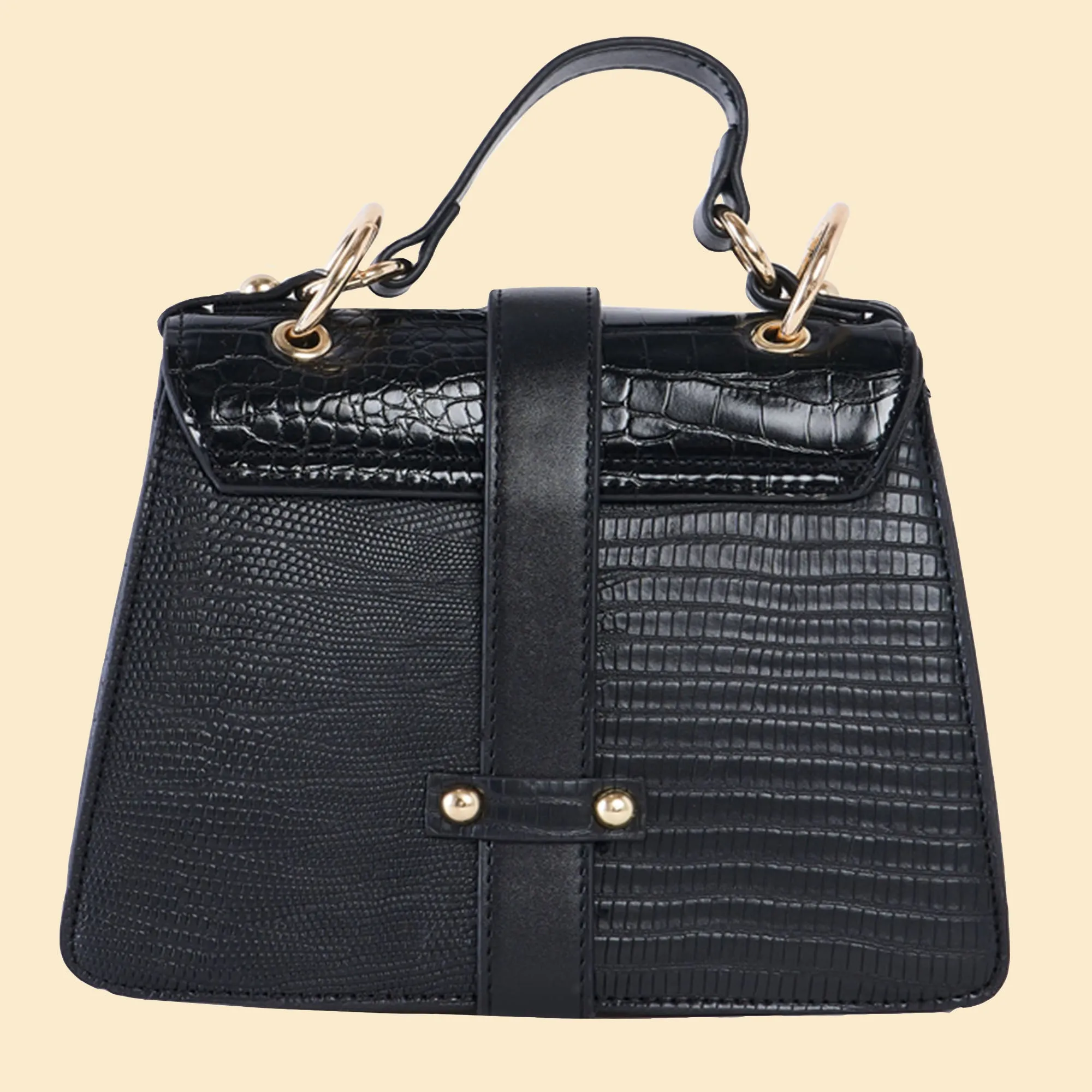 Jacqueline Petite Crocodile Handbag