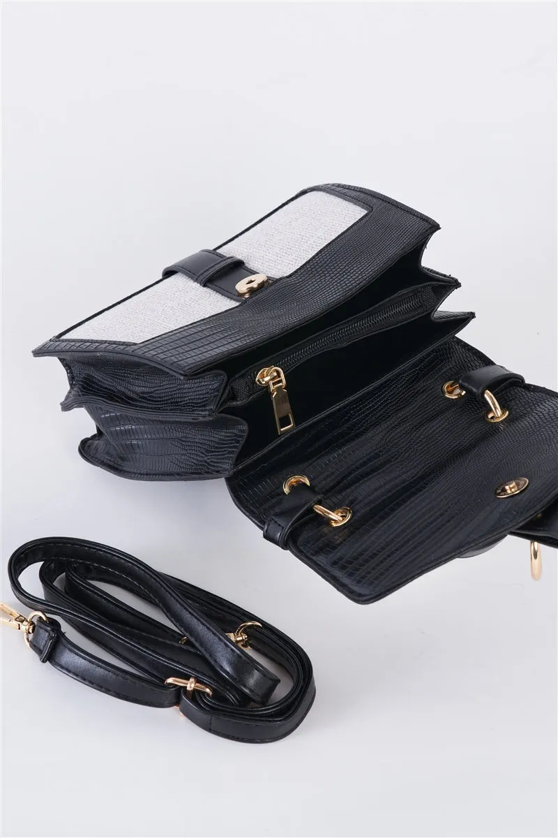 Jacqueline Petite Crocodile Handbag