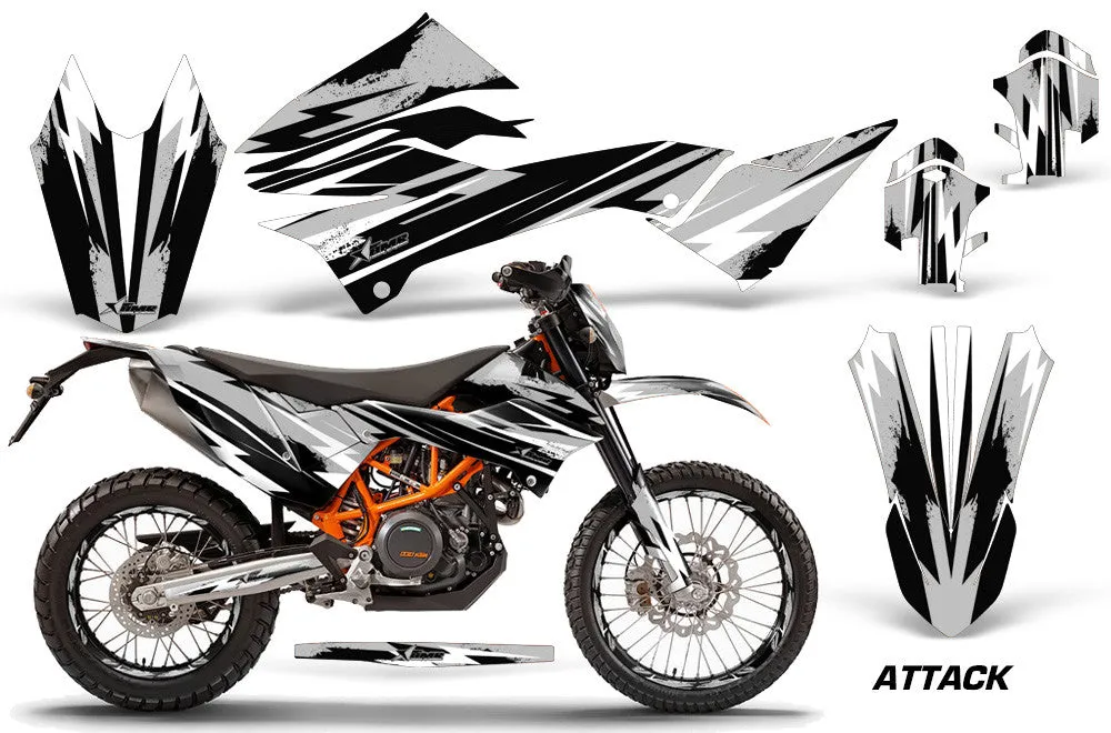 KTM Adventurer 690 Enduro/Enduro R Bike Graphic Decal Kit  2012-2018