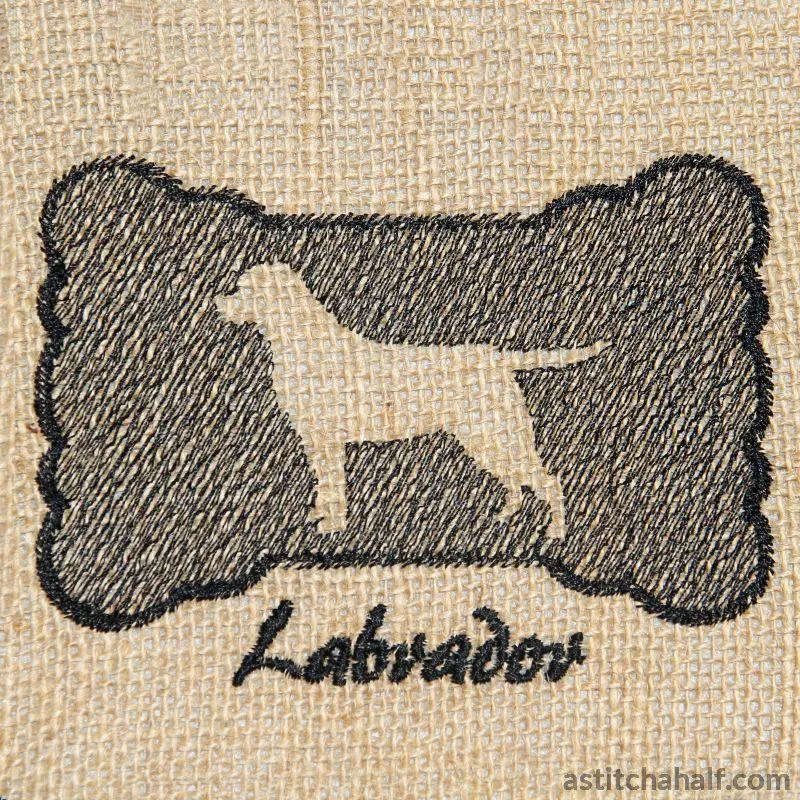 Labrador Dog Silhouette
