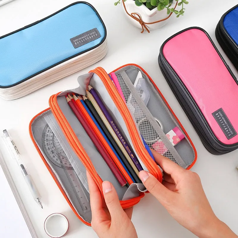 Large Capacity Pencil Case