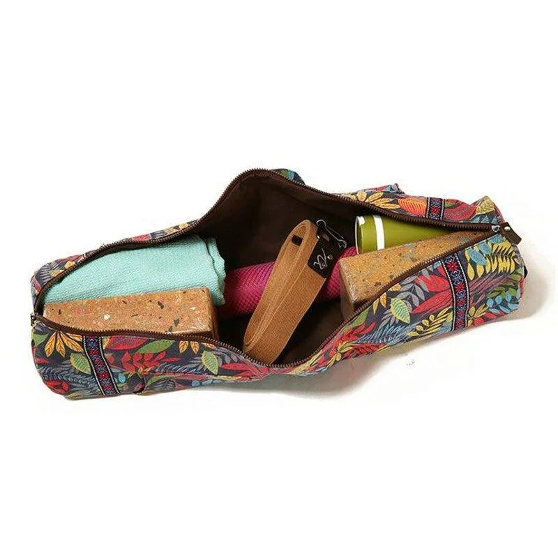 Large Yoga Mat Bag Carrier with 3 Storage Pockets