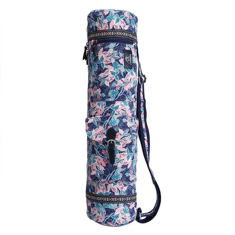Large Yoga Mat Bag Carrier with 3 Storage Pockets