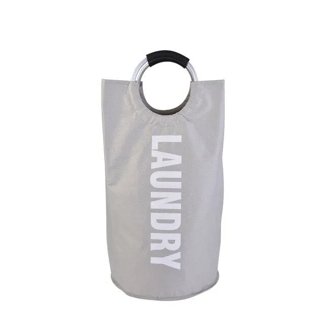 Laundry Storage Bag Collapsible Storage Bag Laundry Washing Care Household Storage Bag 74x38cm Oxford Cloth Laundry Bag