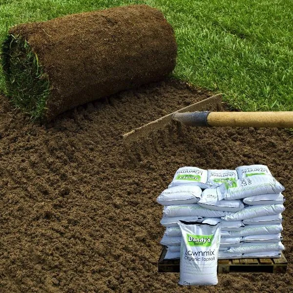 Lawnmix® Welsh Topsoil for lush lawns