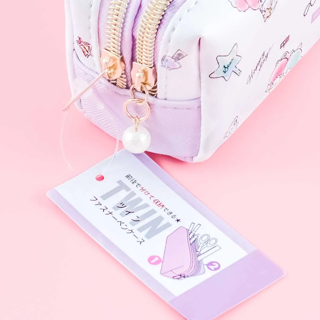 Little Twin Stars Cosmetics Pen Case
