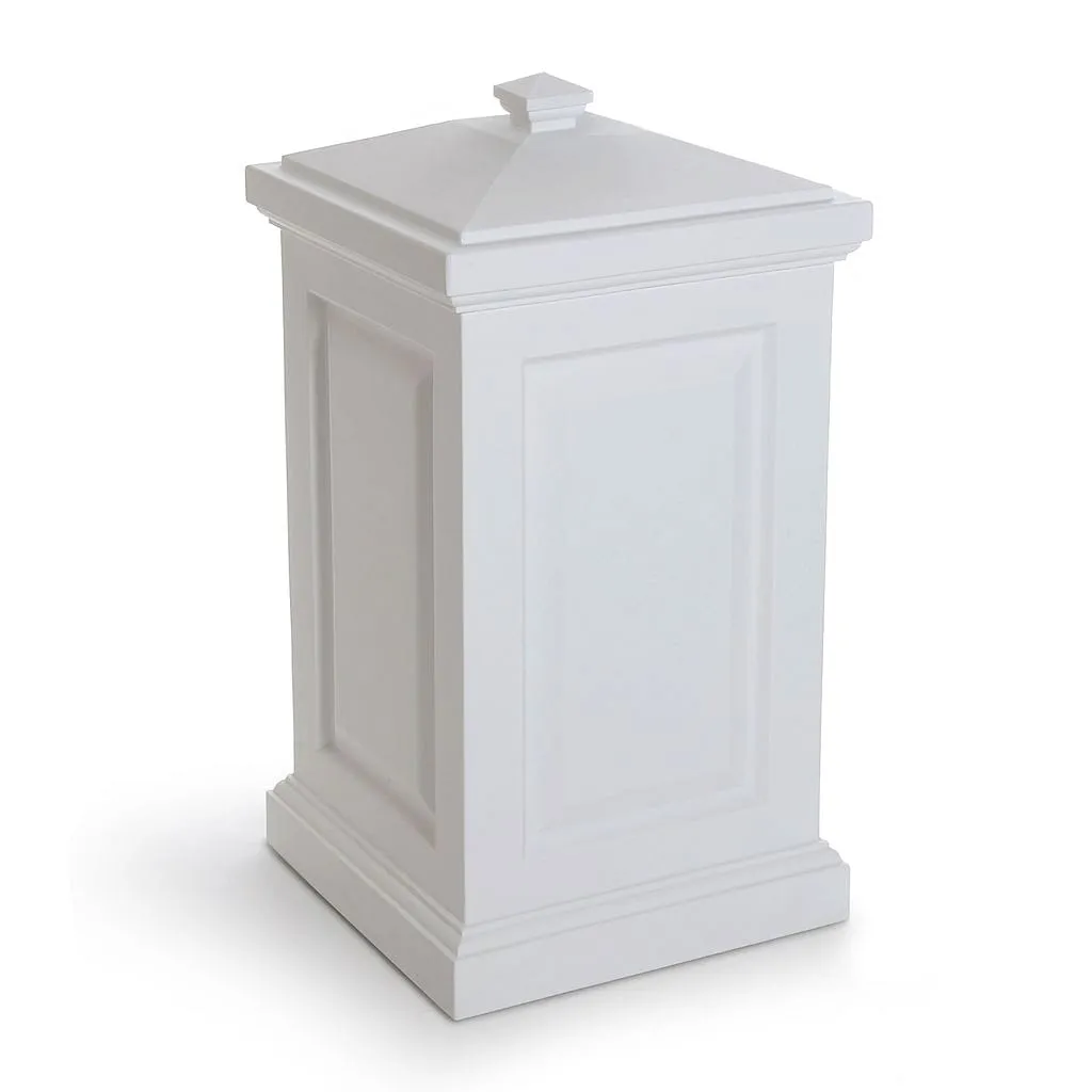 Mayne Berkshire Storage Bin in White