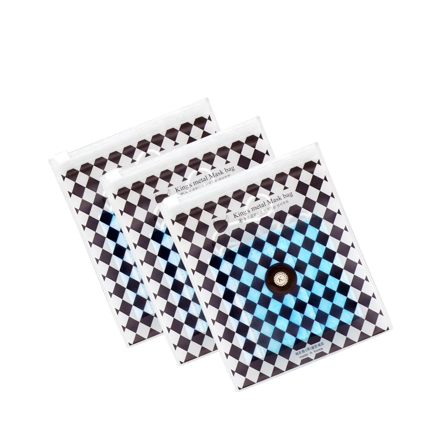METAL STERILISATION MASK STORAGE BAG