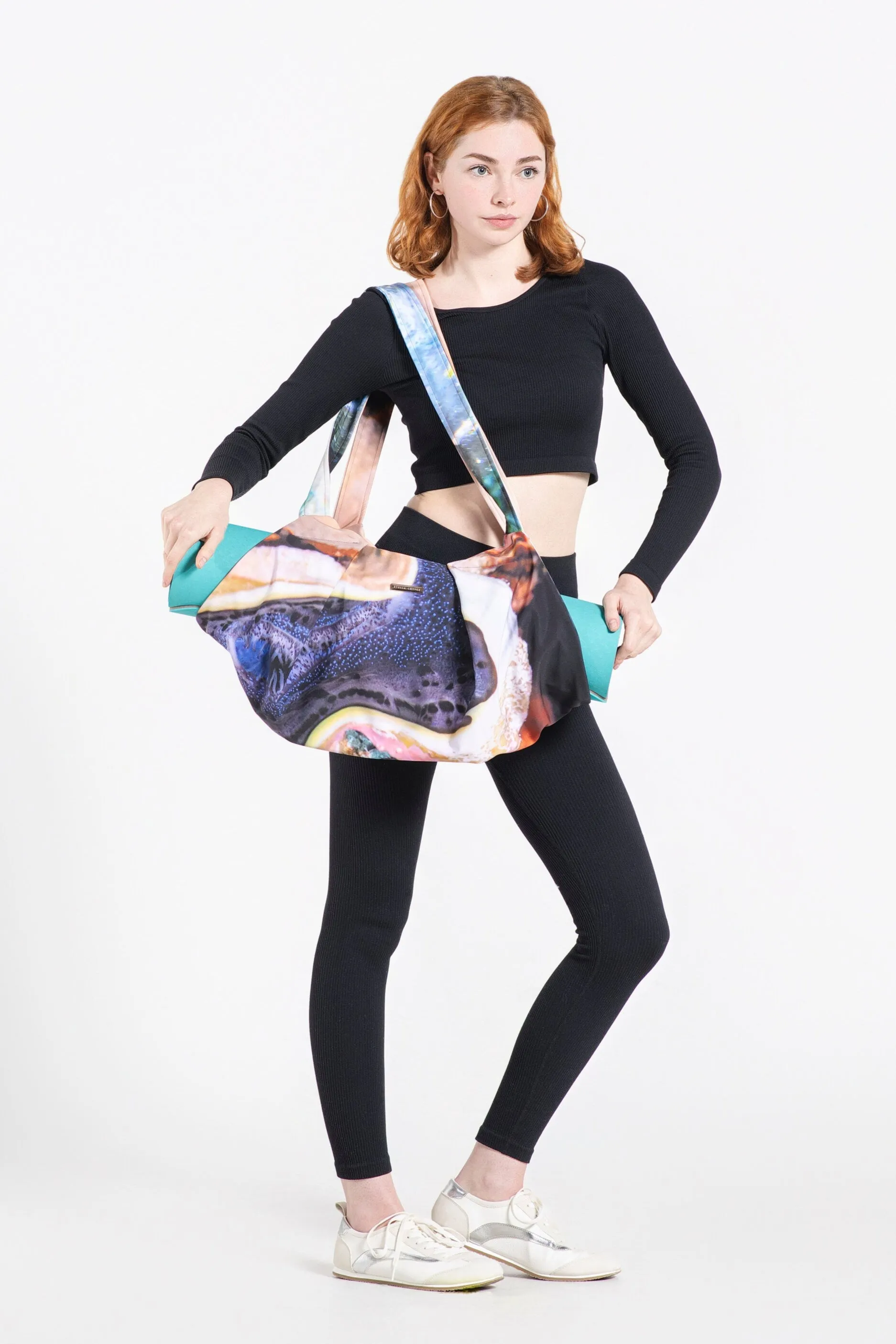 Multicoloured Yoga Bag with Zipper