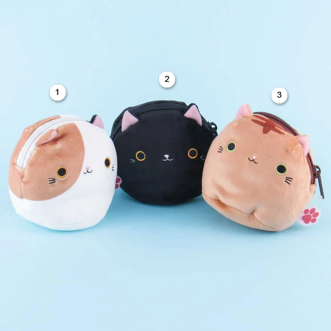 Neko Dango Plush Coin Purse
