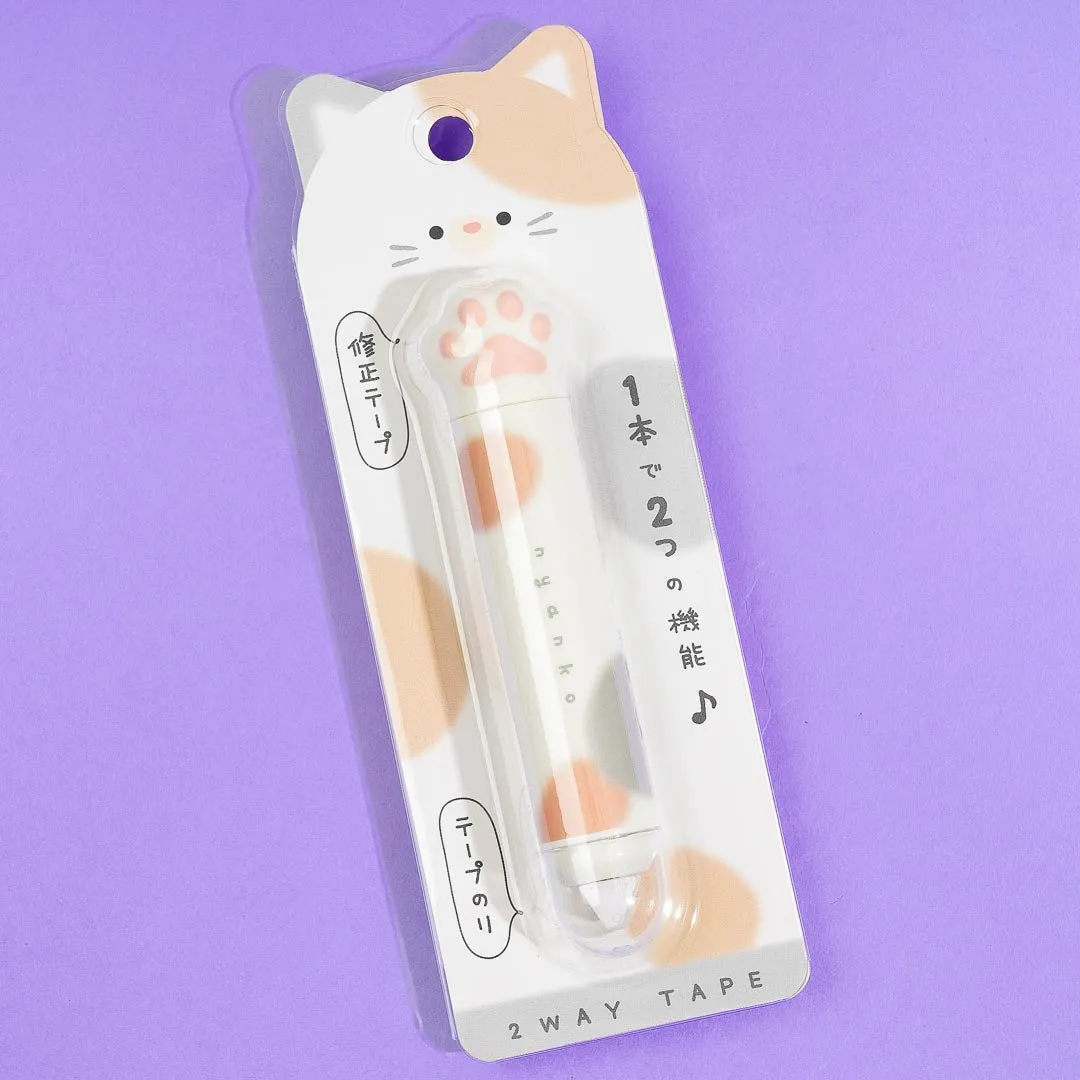 Nyanko Correction Tape & Glue Pen
