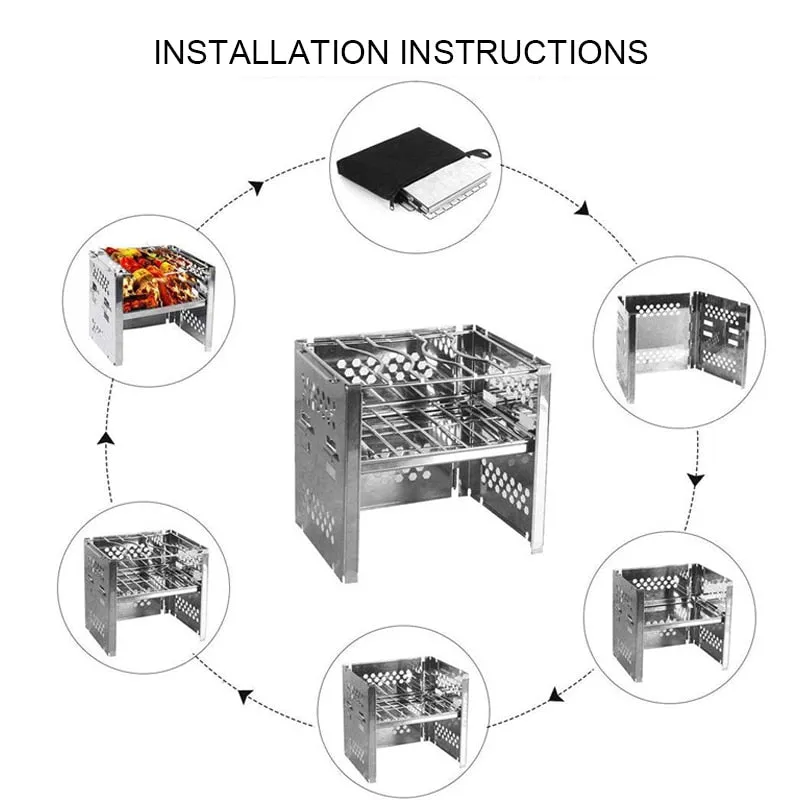 Outdoor Portable BBQ Grill