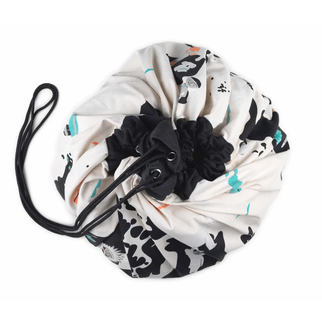 Play & Go Worldmap/Stars | Playmat and Storage Bag