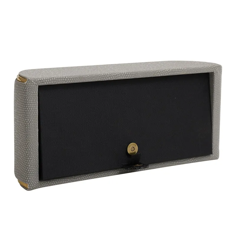 Relca Leather Tissue Box - Grey
