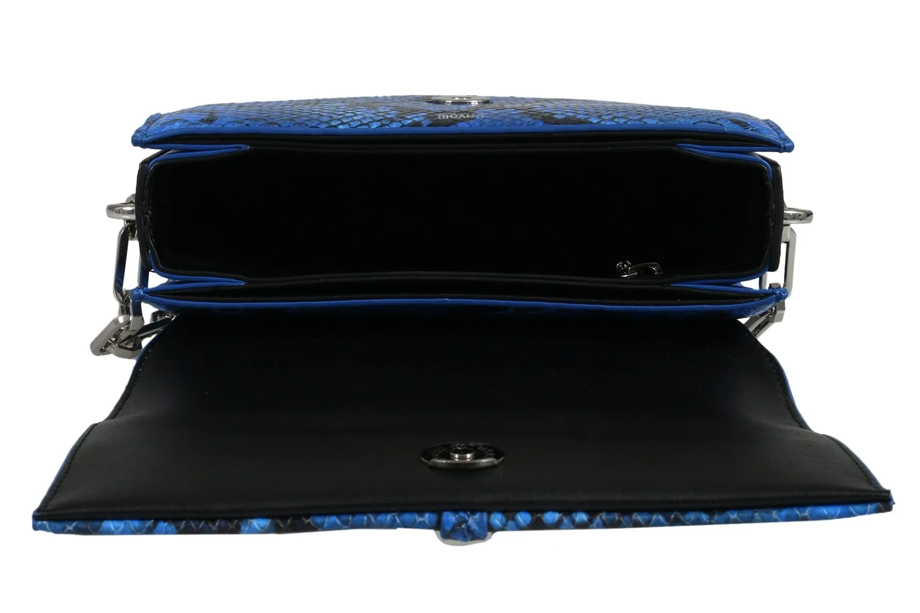 Roberto Cavalli HXLPG4 080 Blue Shoulder Bag