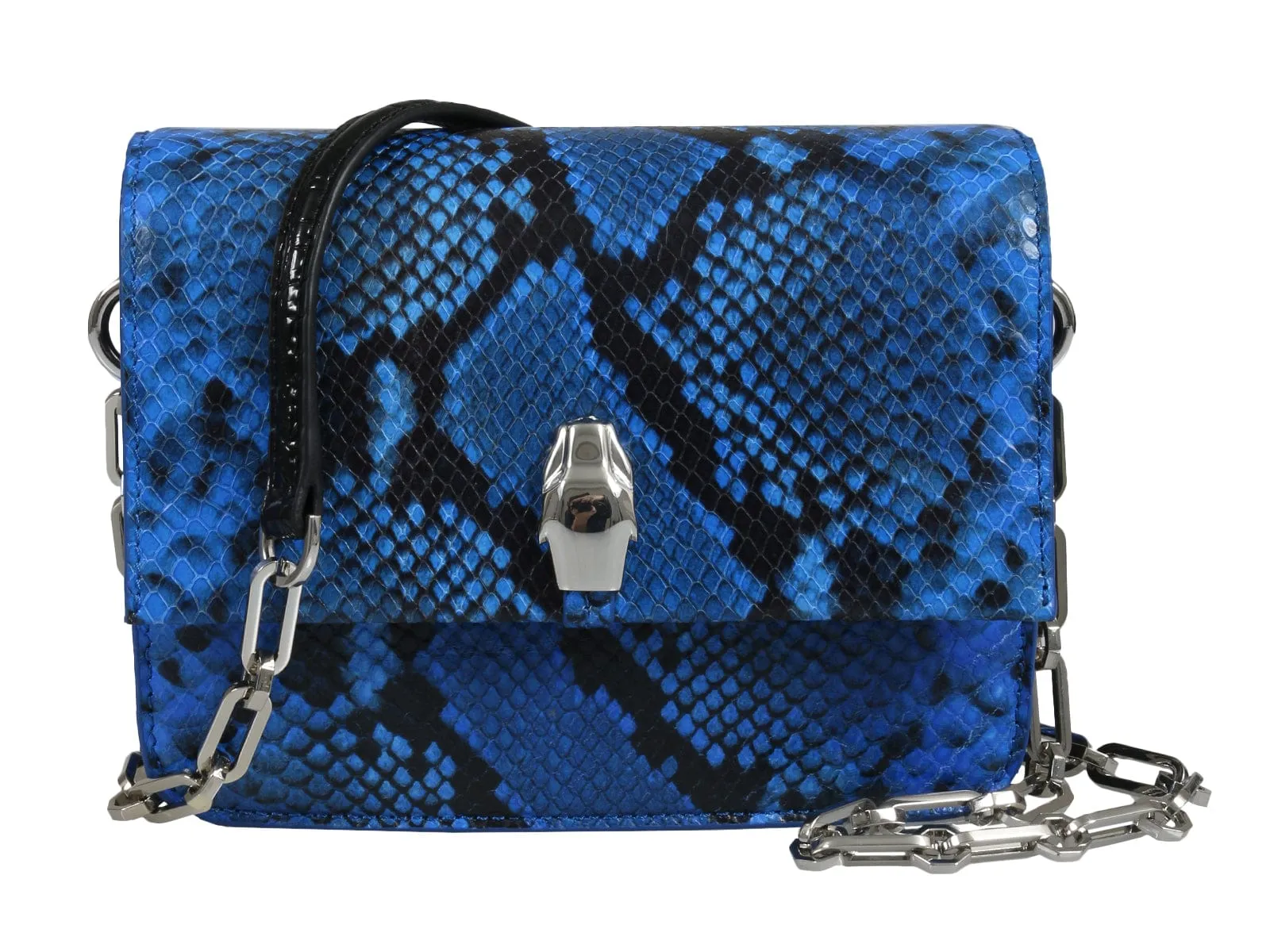 Roberto Cavalli HXLPG4 080 Blue Shoulder Bag