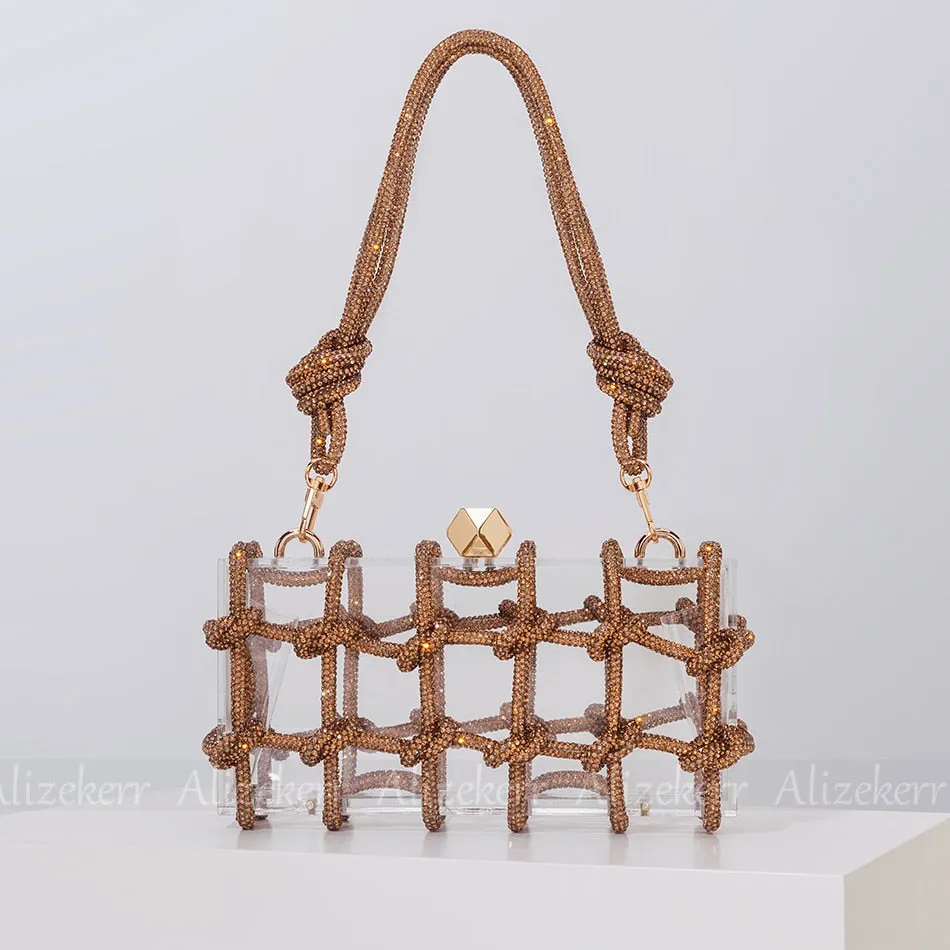 Saying Nothing At All Top Handle Bag