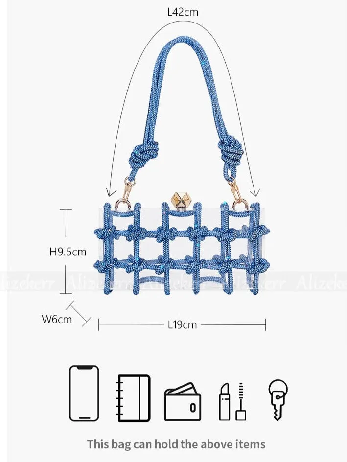 Saying Nothing At All Top Handle Bag