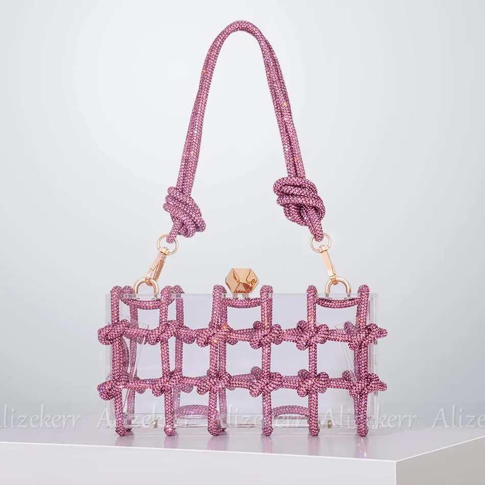 Saying Nothing At All Top Handle Bag