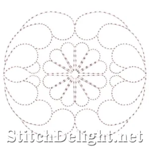 SD1419 Tudor Rose 10