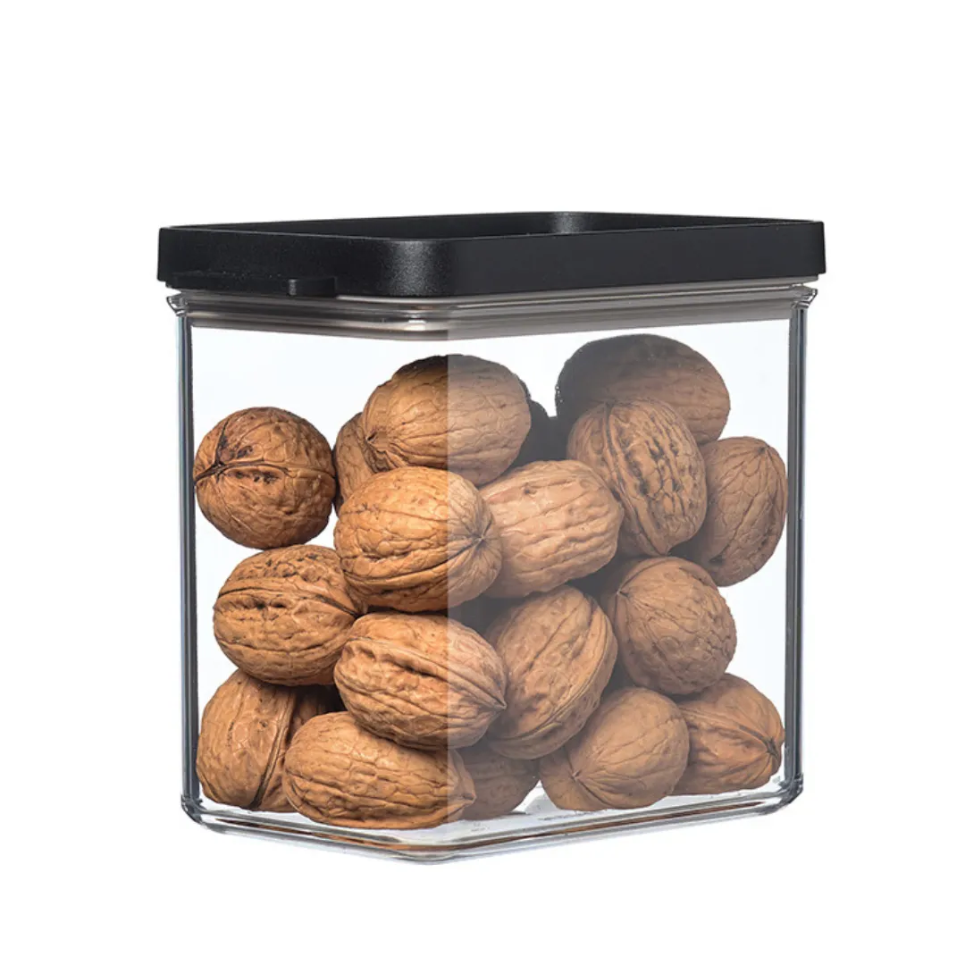 Set of 3 Omnia Storage Container - Black
