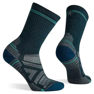 SMARTWOOL HIKE LIGHT CREW SOCKS TWILIGHT BLUE - WOMENS