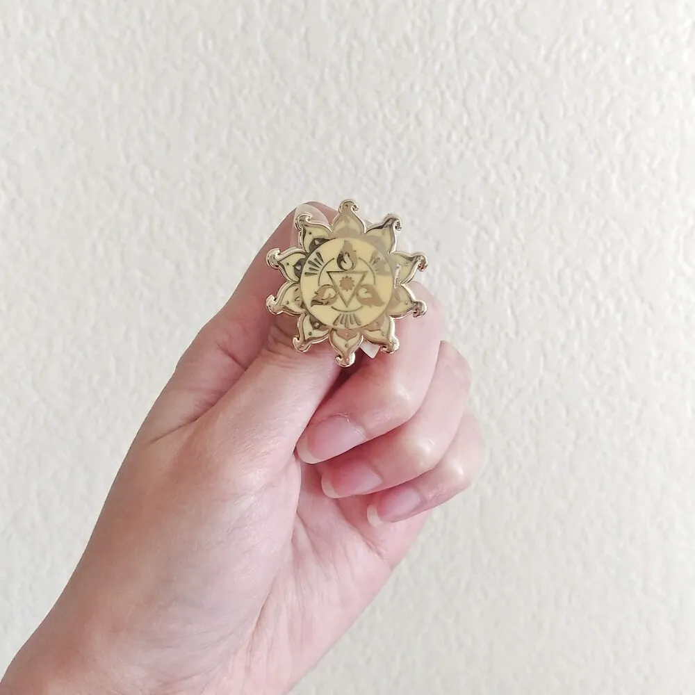 Solar Plexus Chakra // Pin Badge