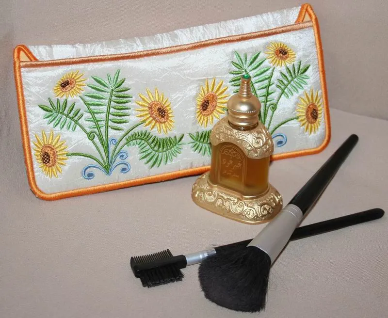 Sunflower Cosmetic Bag