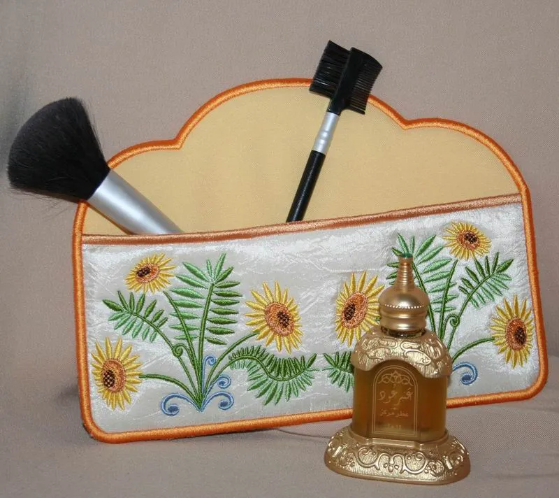 Sunflower Cosmetic Bag