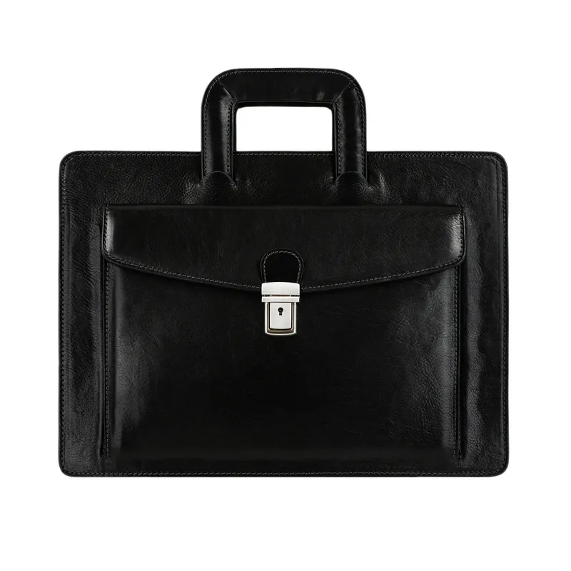 The Tempest - Italian Leather Briefcase