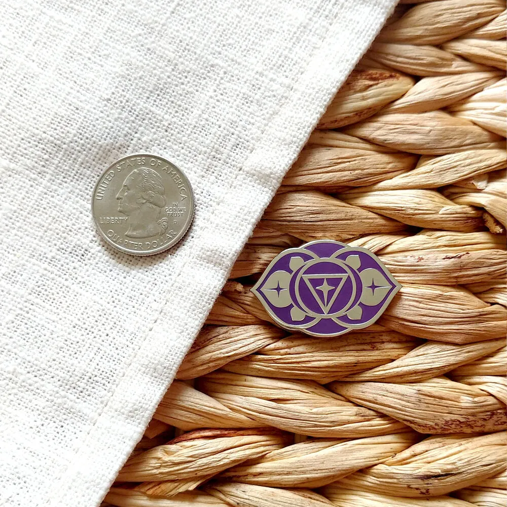 Third Eye Chakra // Pin Badge