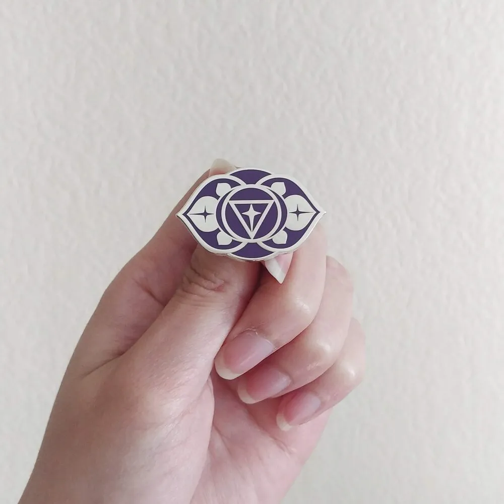 Third Eye Chakra // Pin Badge