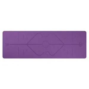 TPE Yoga Mat With Position Lines