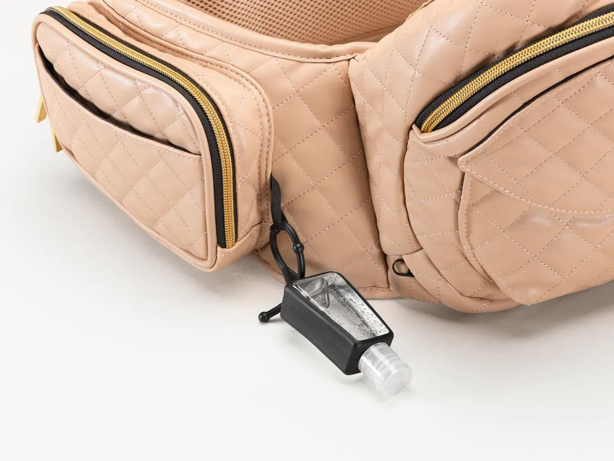 Tushbaby Carrier- Vegan Leather/ Sand