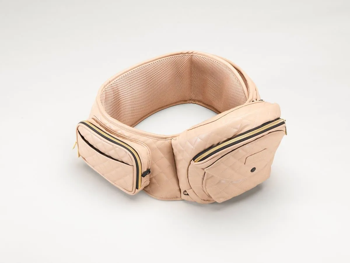 Tushbaby Carrier- Vegan Leather/ Sand