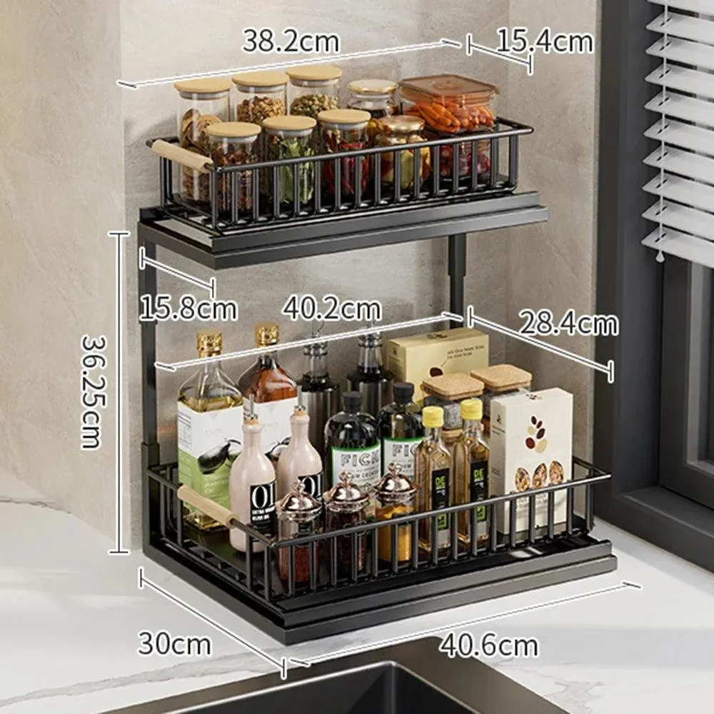 Under Sink Storage Rack