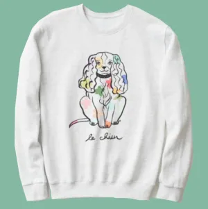 Unisex Le Chien Sweatshirt