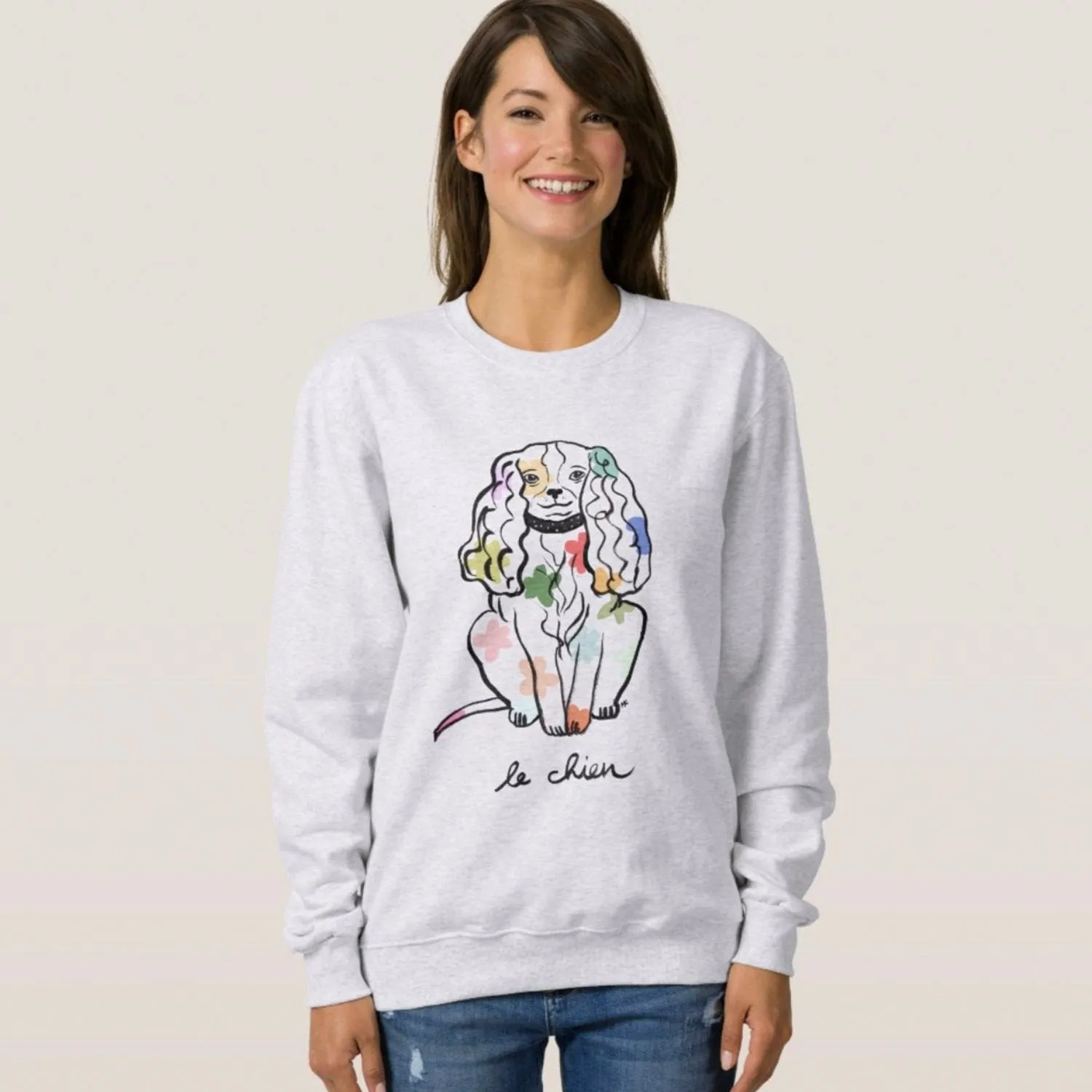 Unisex Le Chien Sweatshirt