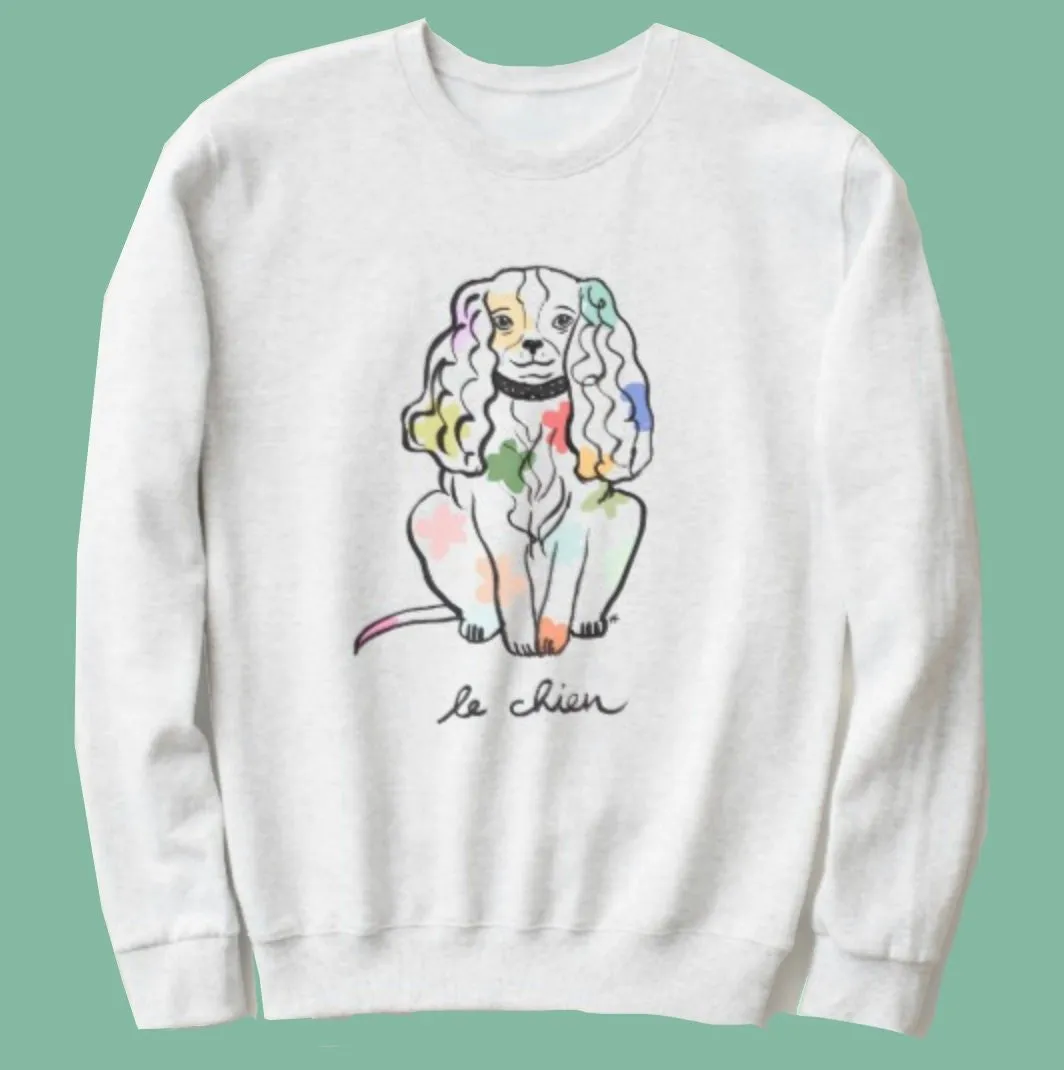 Unisex Le Chien Sweatshirt